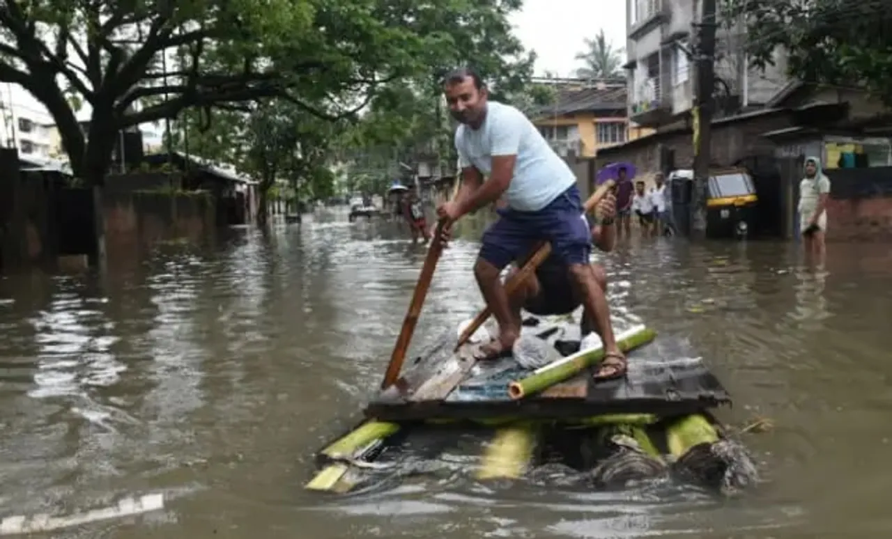 Traffic Advisory Issued In Guwahati Due To Artificial Floods